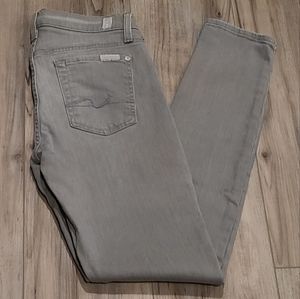 7 For All Mankind Gwenevere Skinny Jeans 27